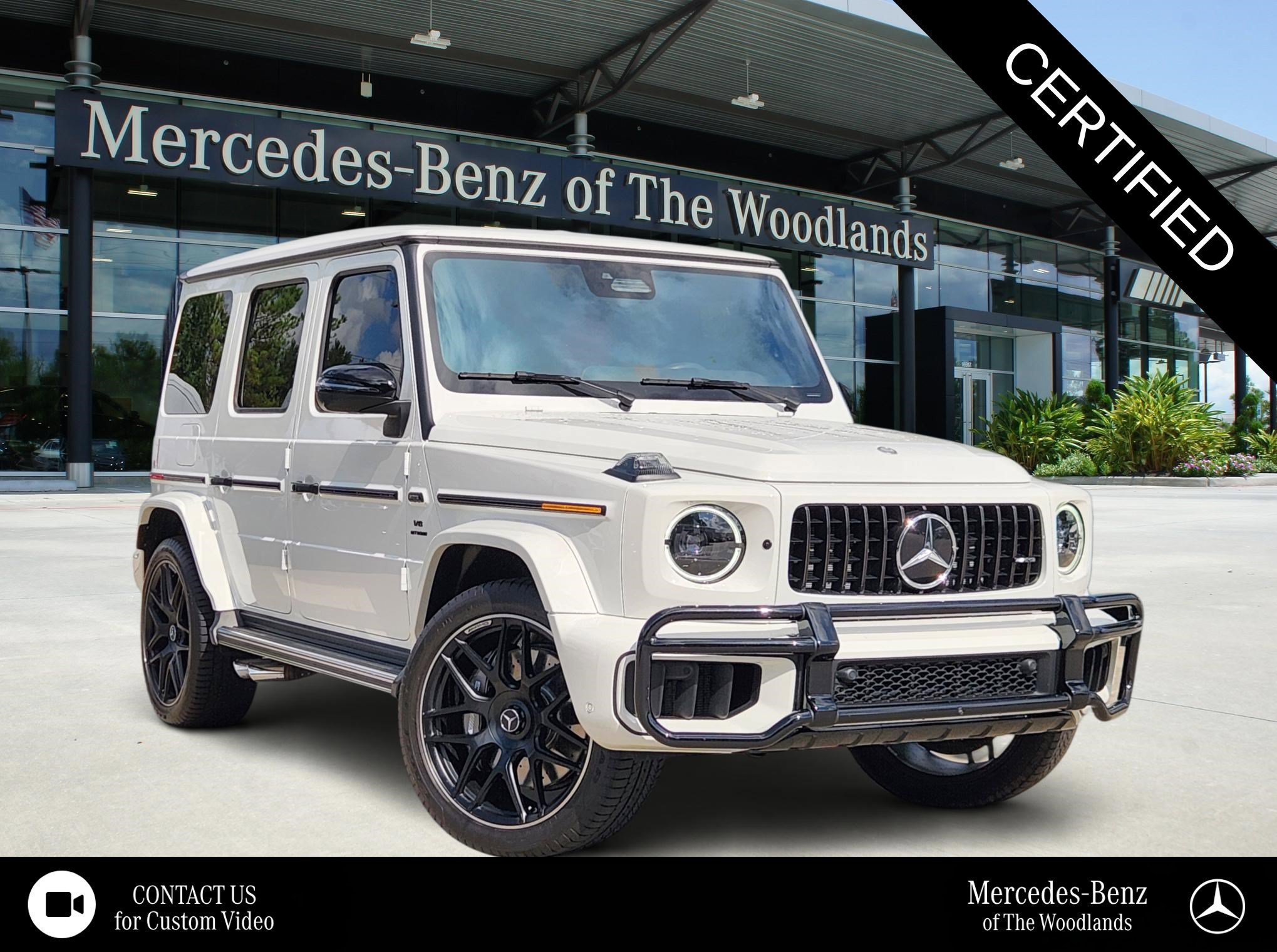 Certified Used 2026 Polar White Mercedes-Benz G 63 AMG® image 1