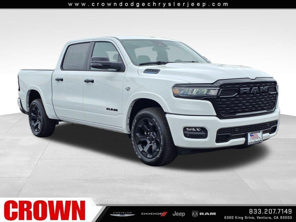 New 2026 Bright White Clear-Coat Exterior Paint RAM BIG HORN image 3