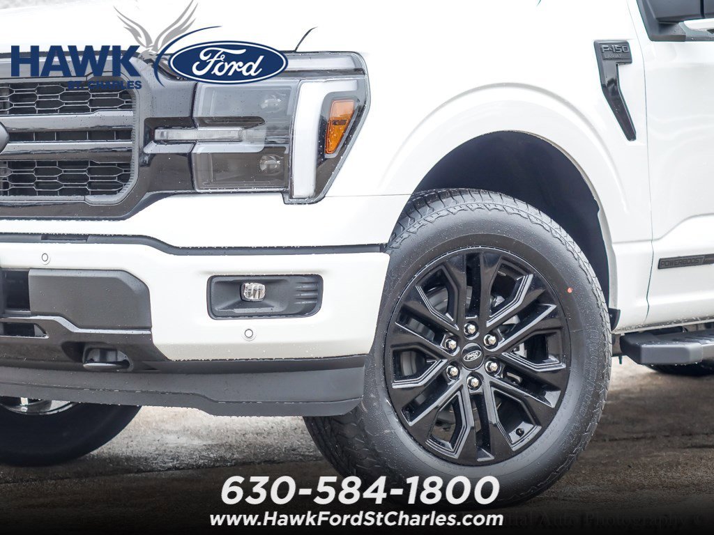 New 2026 Star White Metallic Tri-Coat Ford Lariat® image 3