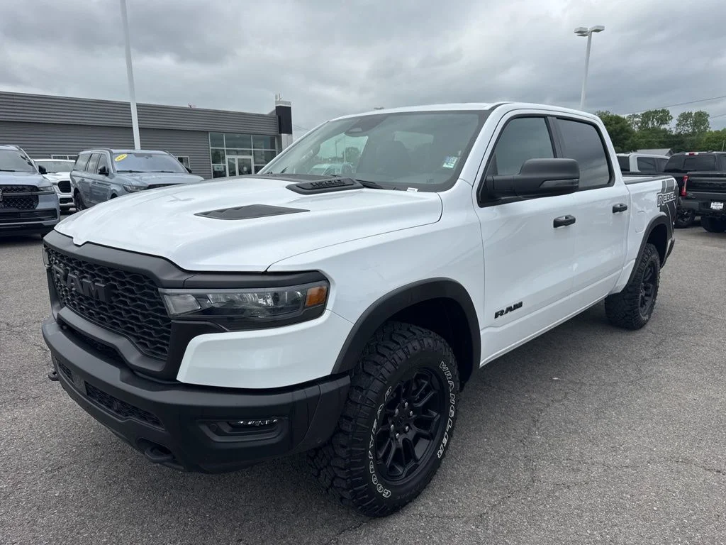 Used 2026 Bright White Clearcoat Ram Rebel image 2