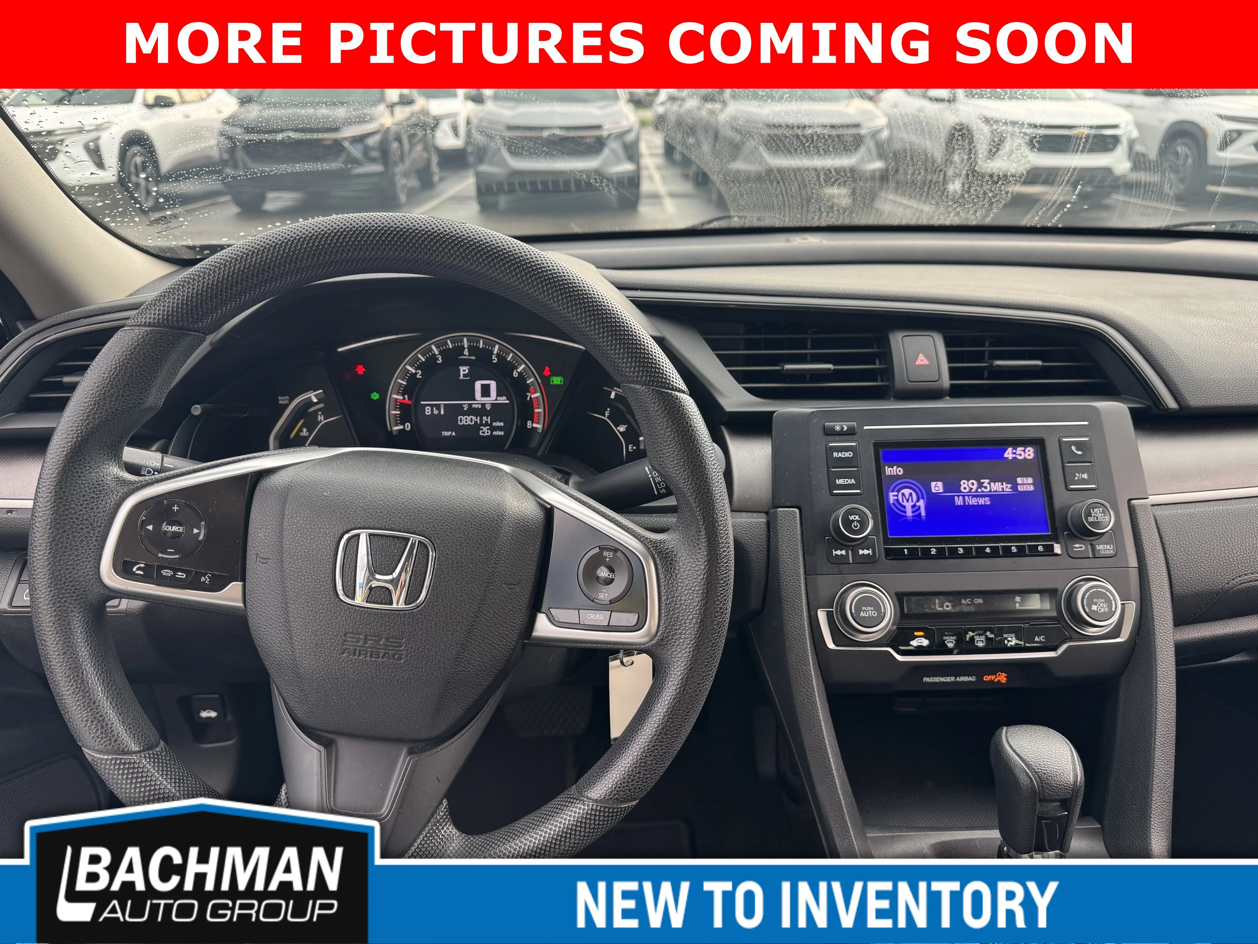 Used 2016 Cosmic Blue Metallic Honda LX image 7