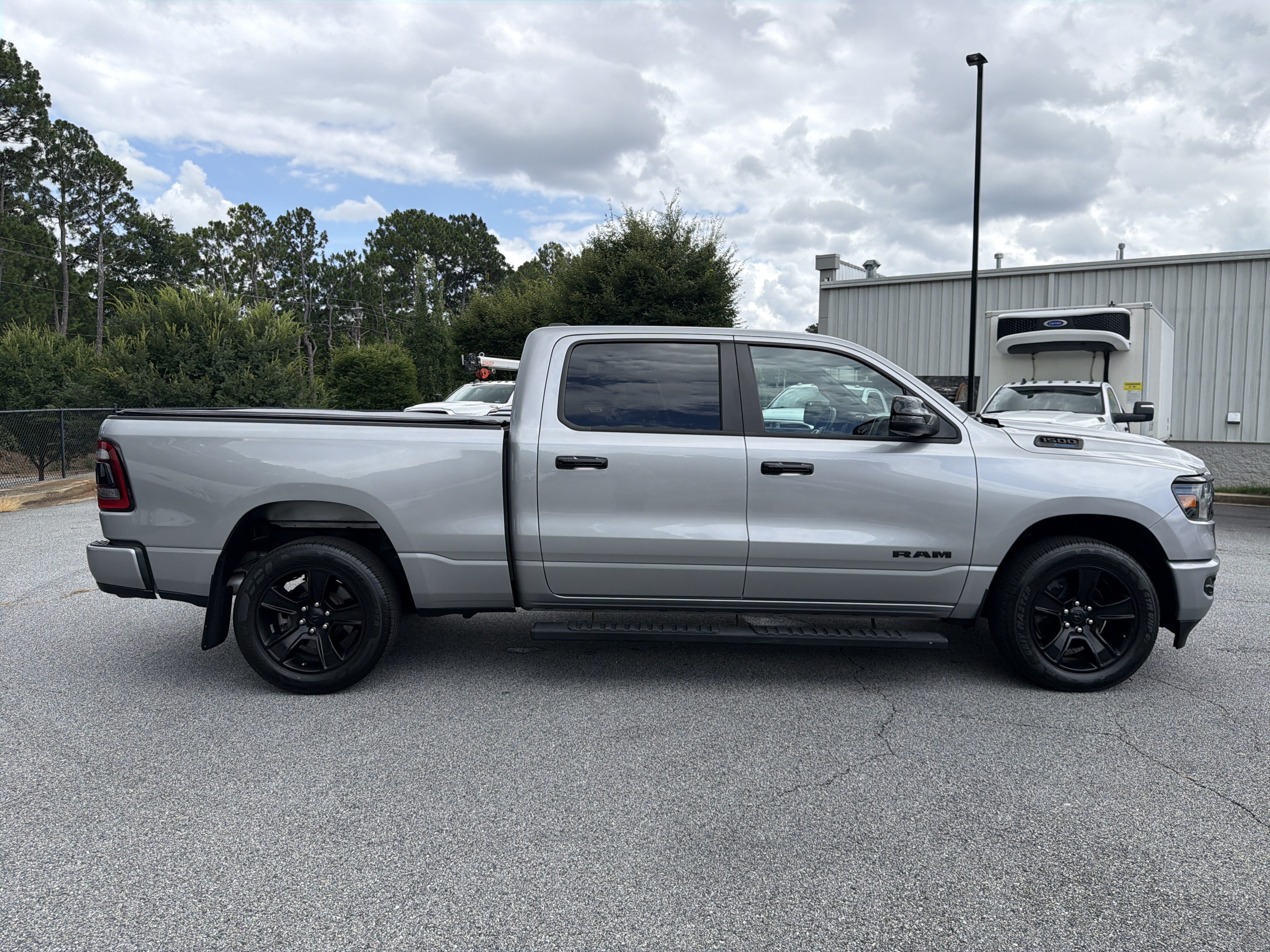 Used 2023 Billet Silver Metallic Clearcoat Ram Big Horn image 9