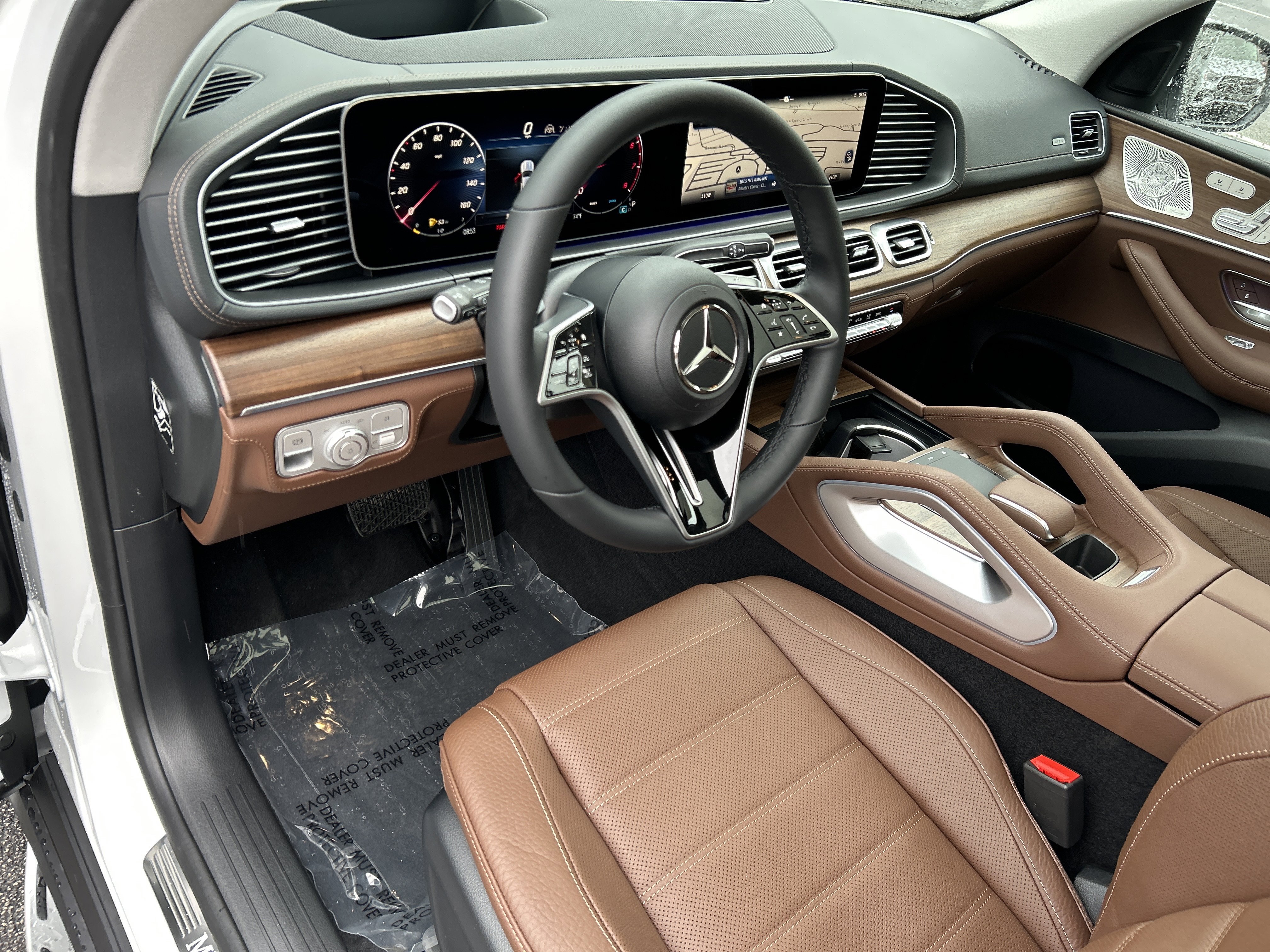New 2026 MANUFAKTUR Moonlight White Metallic Mercedes-Benz GLE 450 4MATIC® SUV image 17