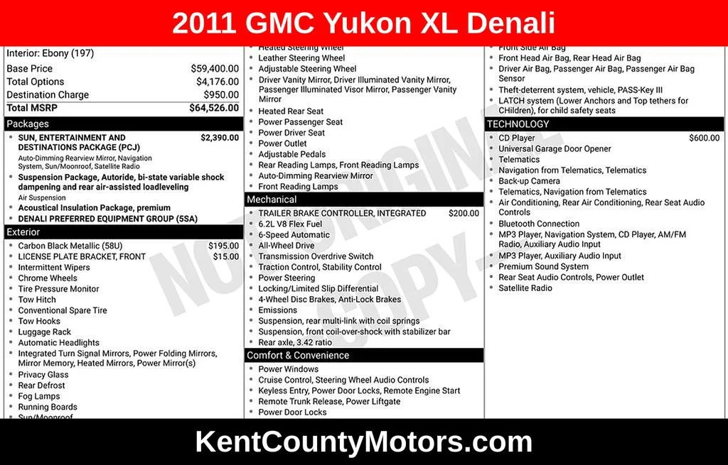2011 GMC Yukon XL