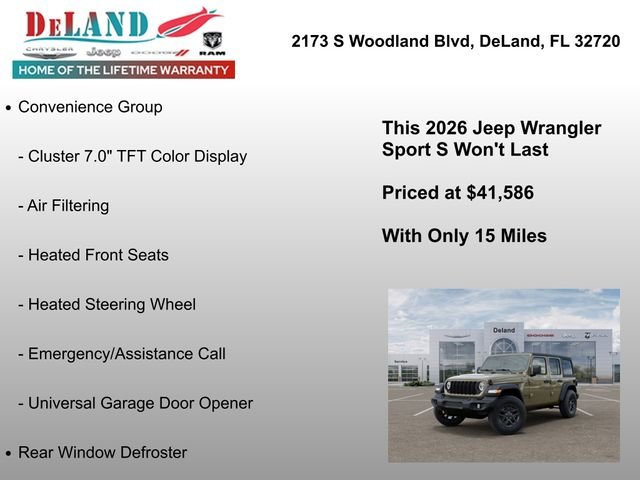 New 2026 41 Exterior Paint Jeep Sport S image 24