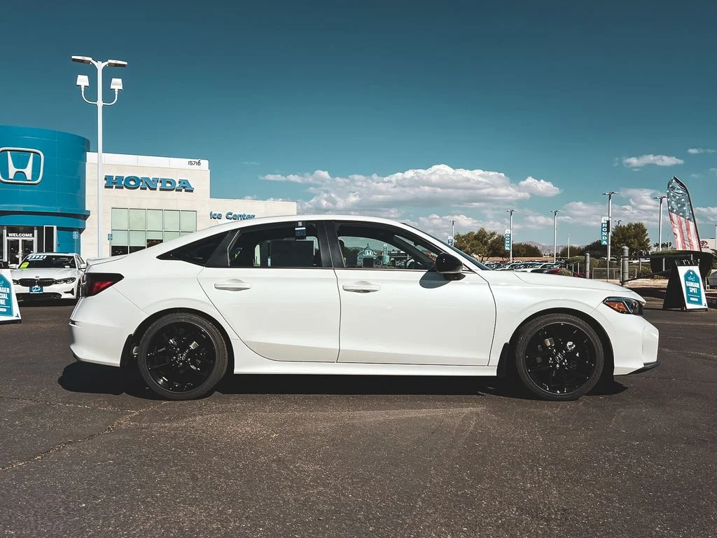 New 2026 Platinum White Pearl Honda Sport image 2