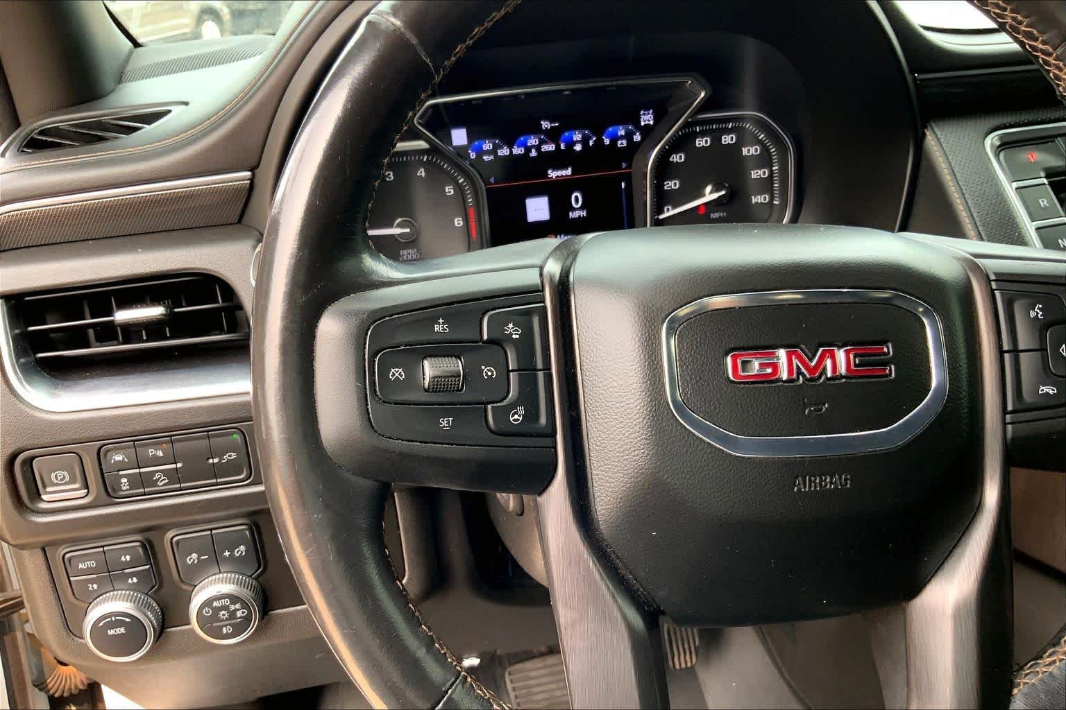 Used 2021 Summit White GMC AT4 image 22