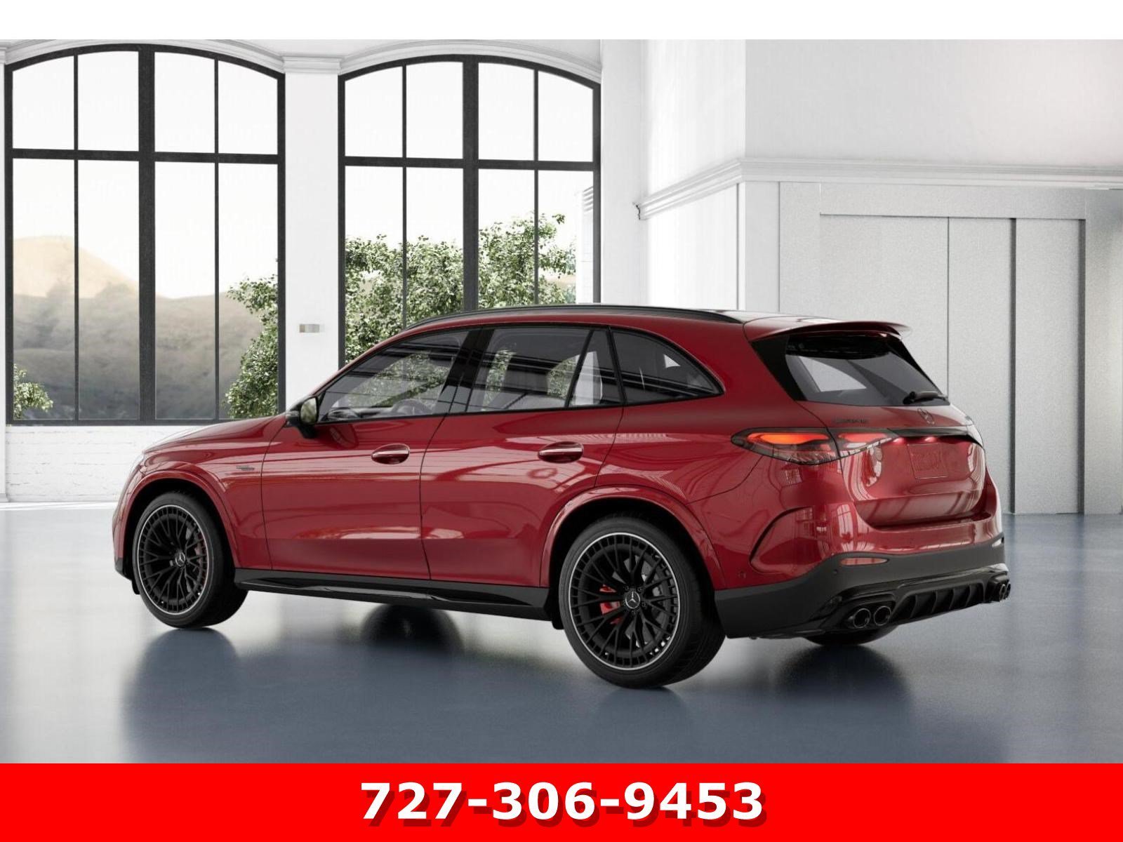 New 2026 MANUFAKTUR Patagonia Red Metallic Mercedes-Benz AMG® GLC 43 image 30