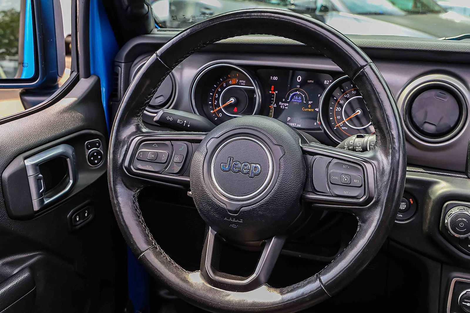 Used 2023 Hydro Blue Pearlcoat Jeep Willys image 14