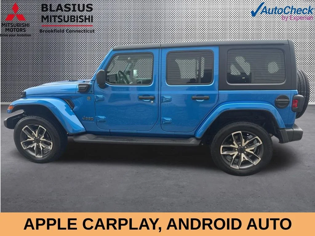 Used 2024 Blue Jeep Sport S 4xe image 7
