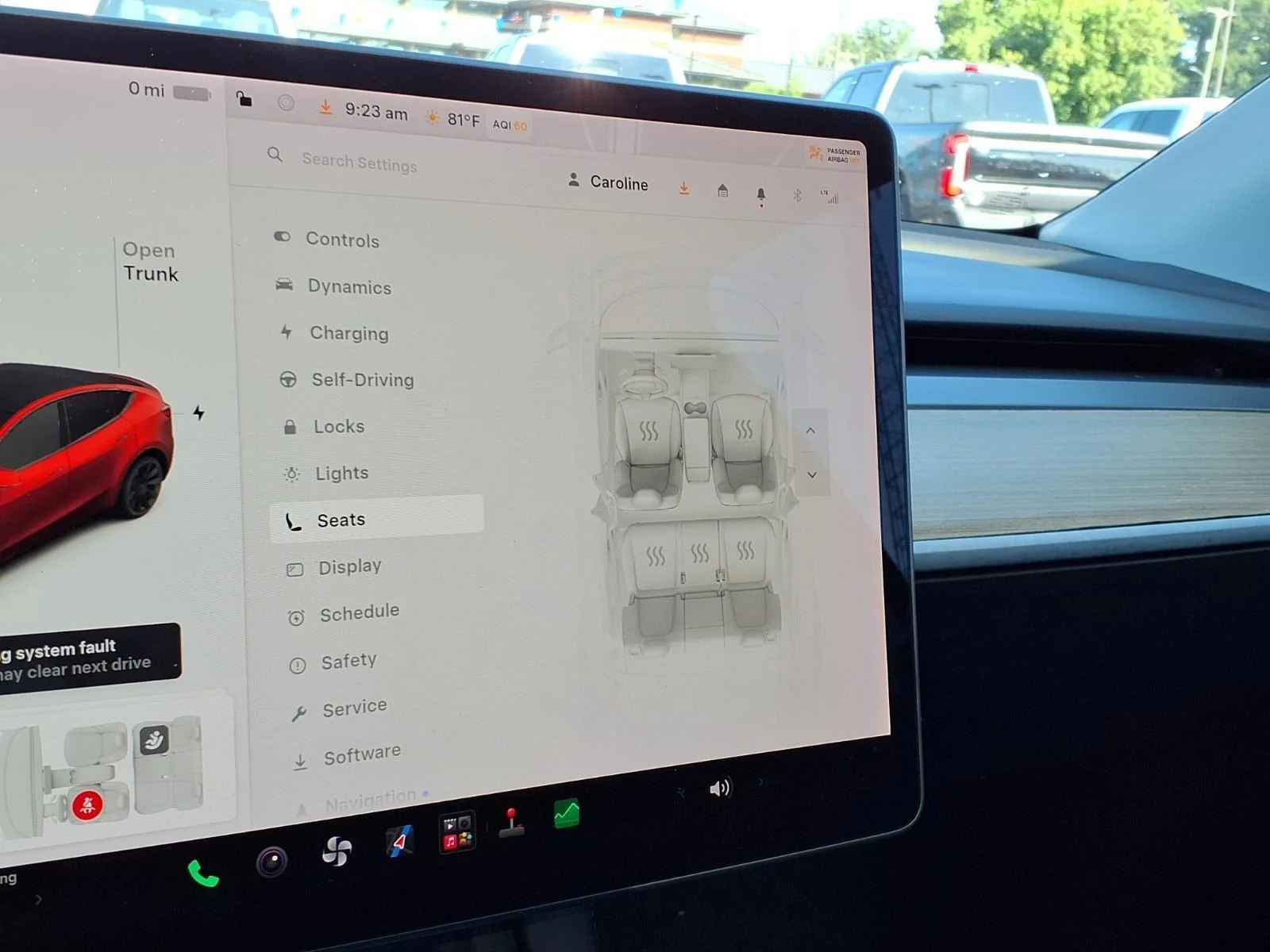 Used 2021 Red Multi-Coat Tesla Long Range image 5