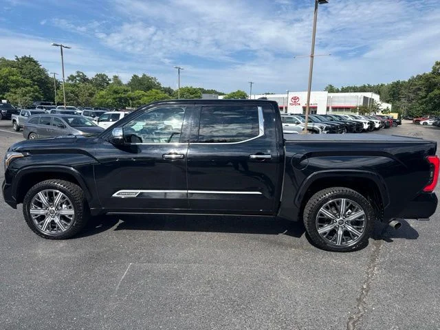 Used 2023 Midnight Black Metallic Toyota Capstone image 7