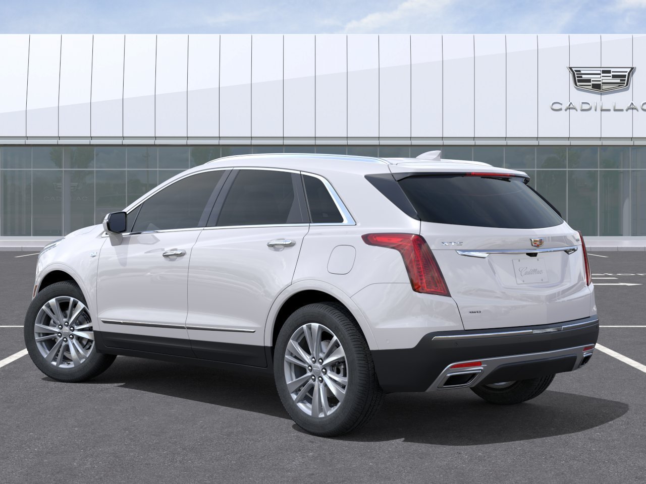 New 2026 Crystal White Tricoat Cadillac Premium Luxury image 3