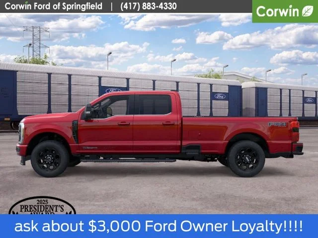 New 2026 Ruby Red Metallic Tinted Clearcoat Ford F-350® Lariat® image 4