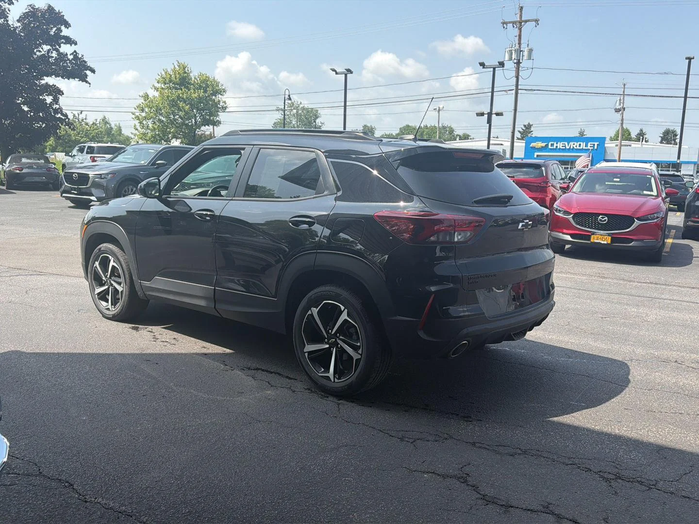 Used 2023 Mosaic Black Metallic Chevrolet RS image 4