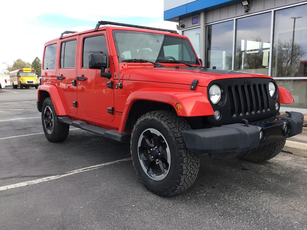 Used 2014 Jeep Wrangler Unlimited Sahara with VIN 1C4HJWEG0EL324287 for sale in Moriarty, NM