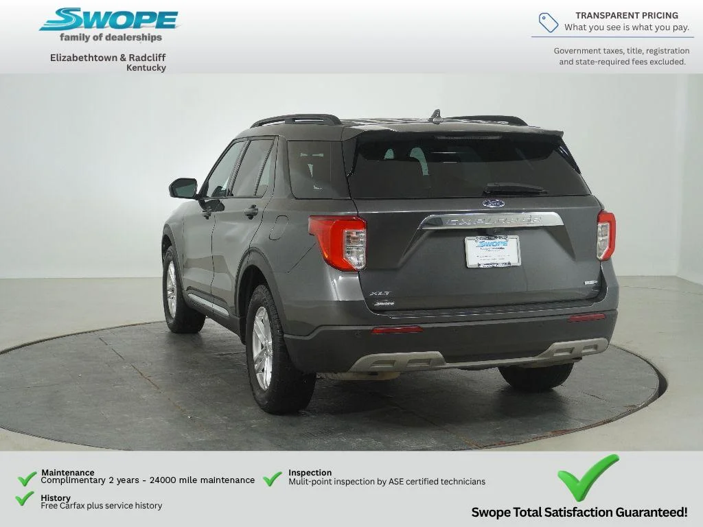 Used 2020 Magnetic Metallic Ford XLT image 7