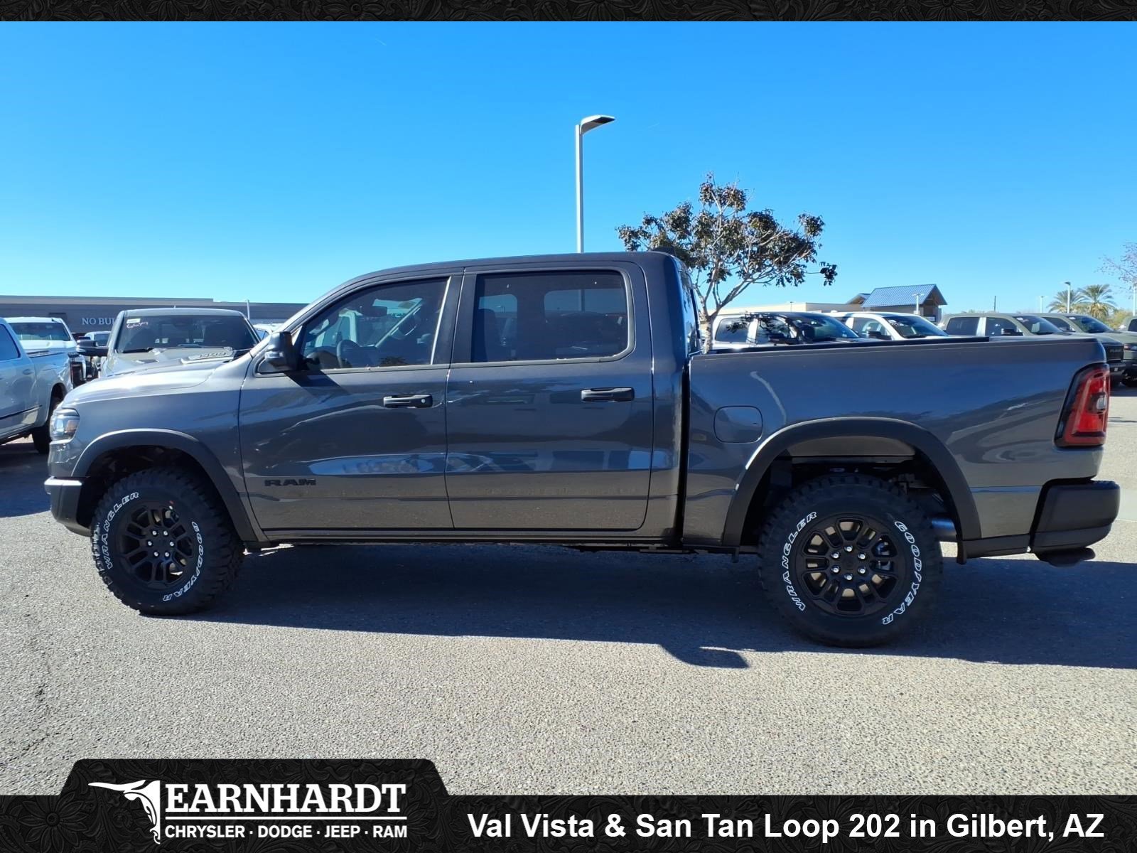 New 2026 Granite Crystal Metallic Clear-Coat Exterior Paint RAM Rebel image 3