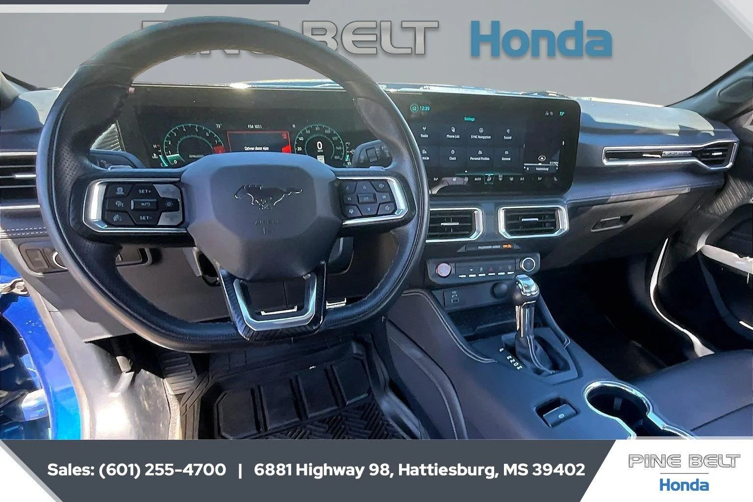 Used 2024 Atlas Blue Ford GT Premium image 13