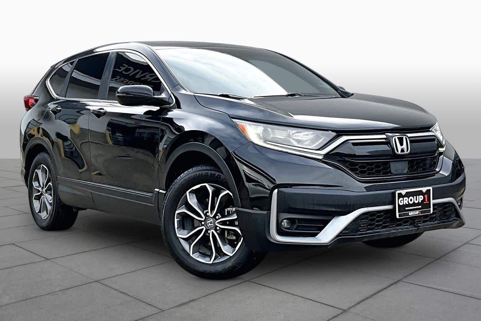 Used 2021 Crystal Black Pearl Honda EX image 3