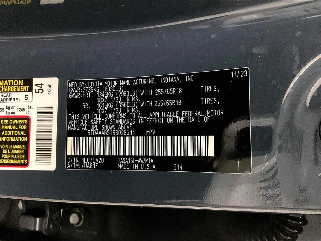 Used 2024 White Toyota XLE image 41