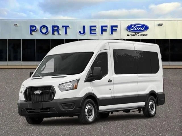 New 2026 Oxford White Ford Passenger Van XL image 1