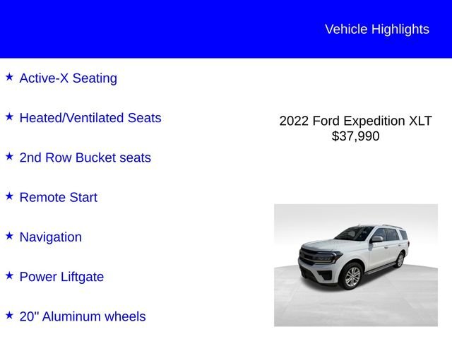 Used 2022 Oxford White Ford XLT image 2