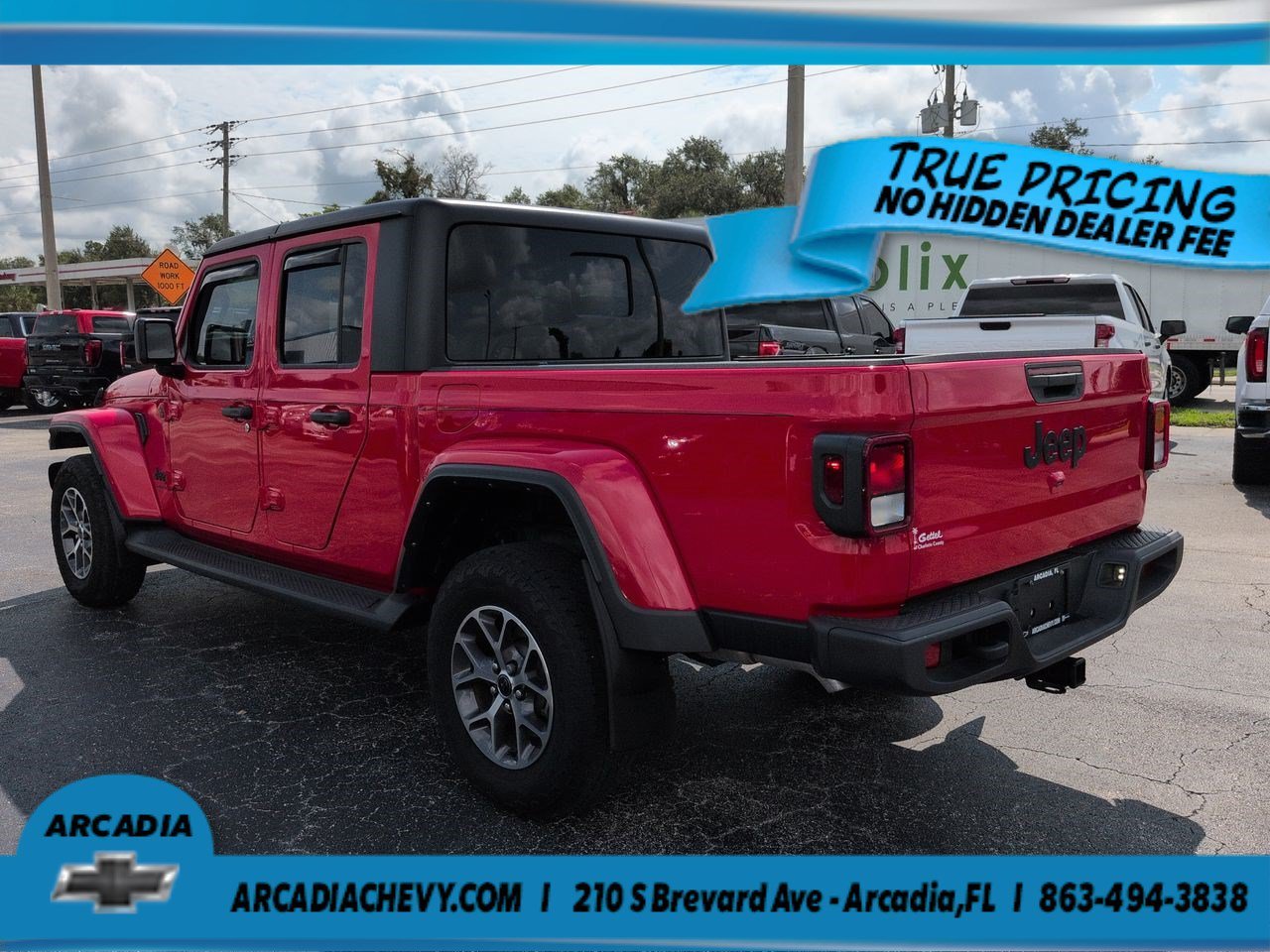 Used 2024 Firecracker Red Clearcoat Jeep Sport S image 6