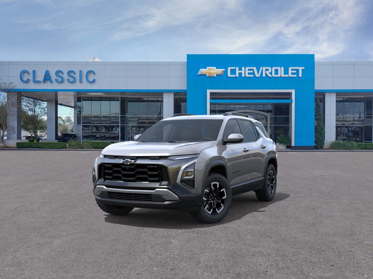 2026 Chevrolet Equinox ACTIV Gray at Classic Elite Chevrolet Sugar Land