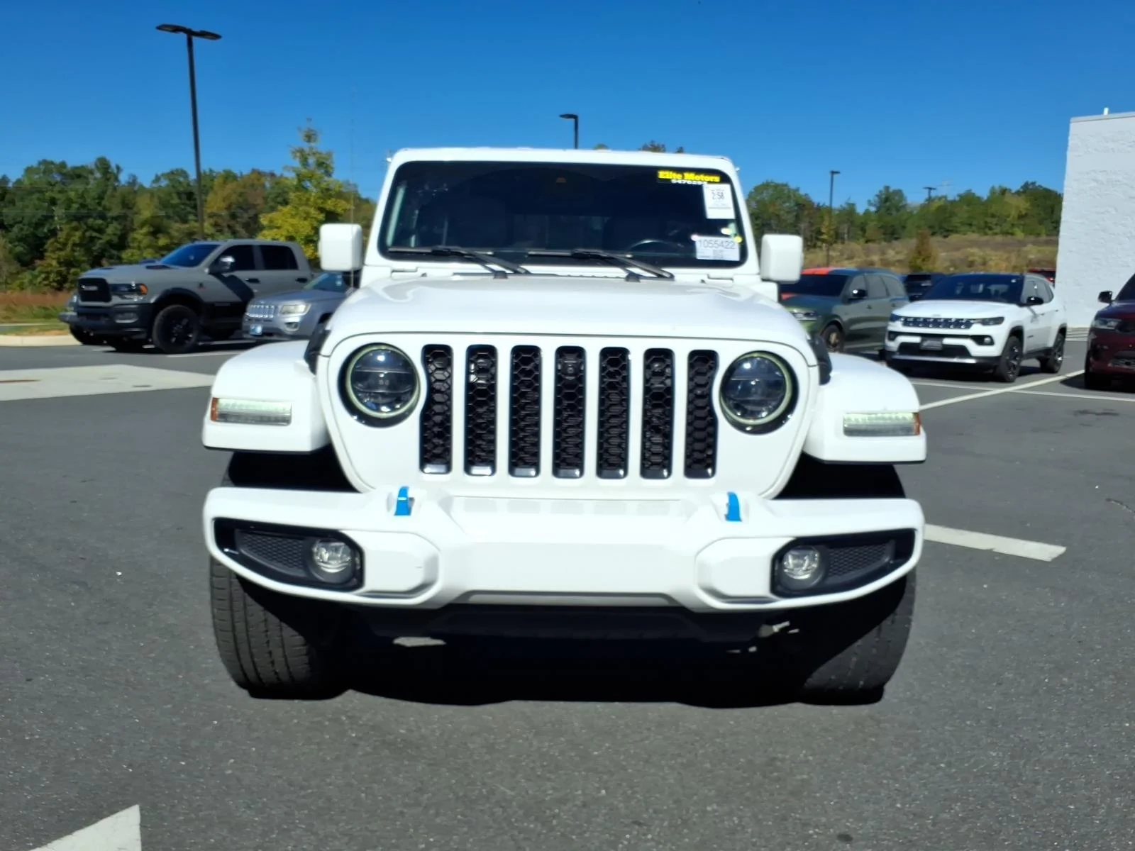 Used 2023 Bright White Clearcoat Jeep Sahara High Altitude image 6