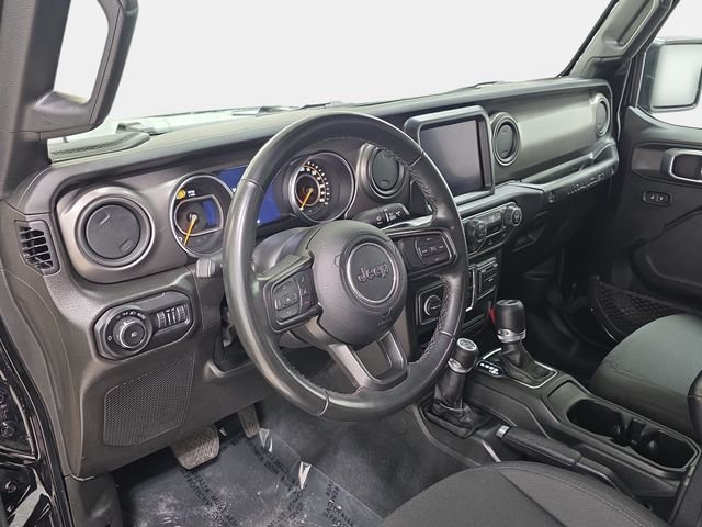 Used 2022 Black Clearcoat Jeep Unlimited Sport S image 16