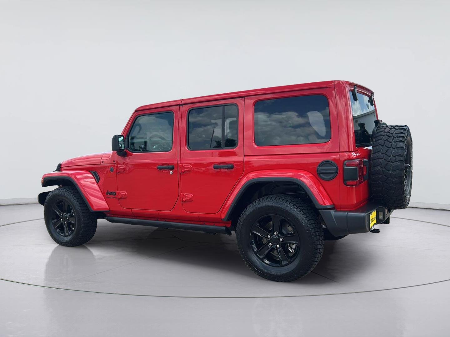 Used 2023 Firecracker Red Clearcoat Jeep Sahara Altitude image 6