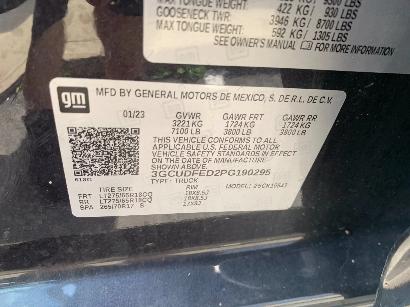 Used 2023 DARK ASH METALLIC Chevrolet LT Trail Boss image 32