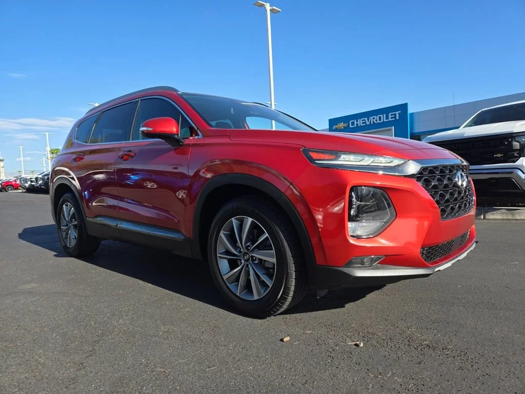 Used 2019 Lava Orange Hyundai Ultimate image 1