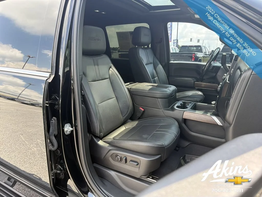 Used 2022 Black Chevrolet High Country DRW image 22