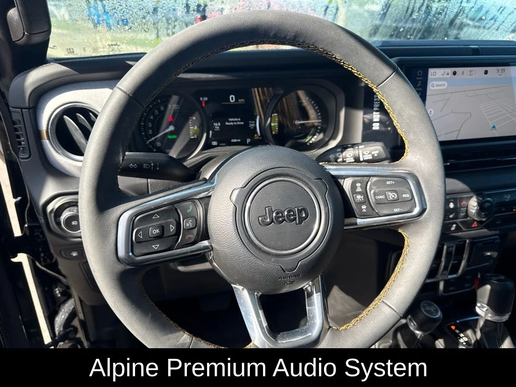 Certified Used 2025 Black Jeep Sahara 4xe image 10