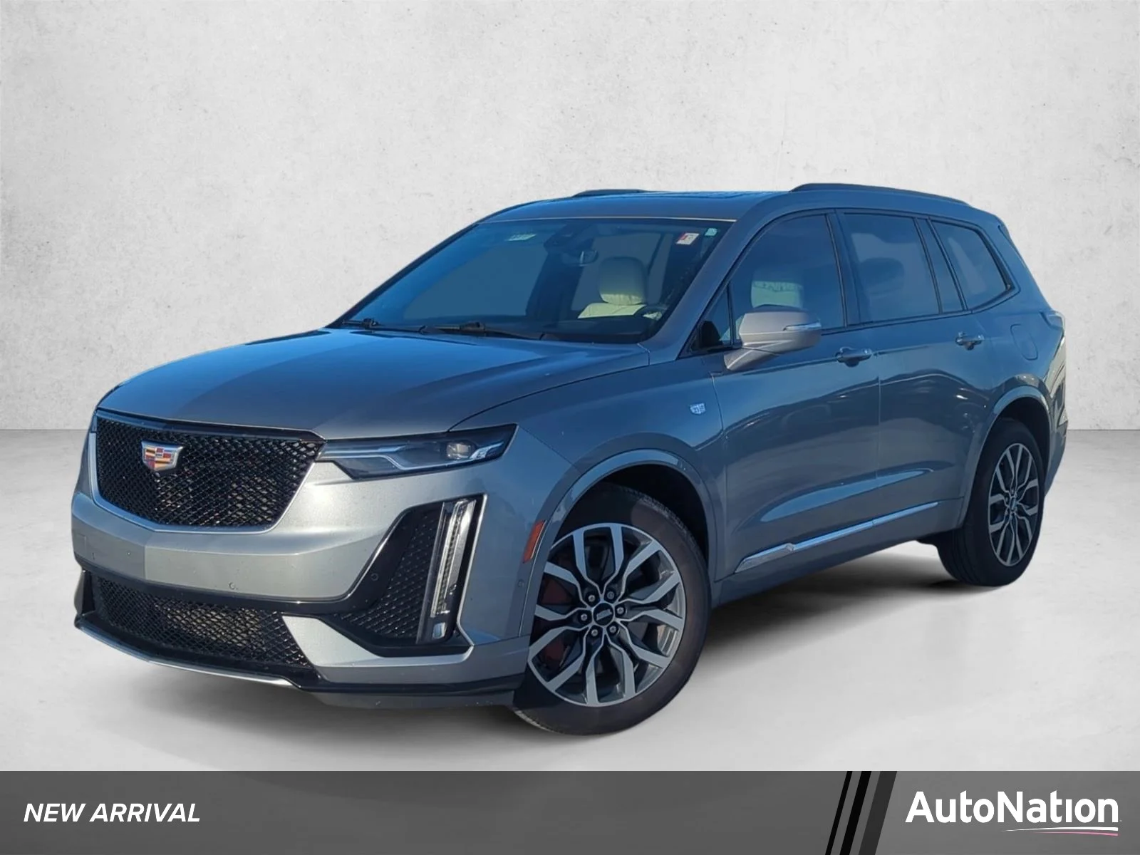 Used 2023 Argent Silver Metallic Cadillac AWD Sport image 1