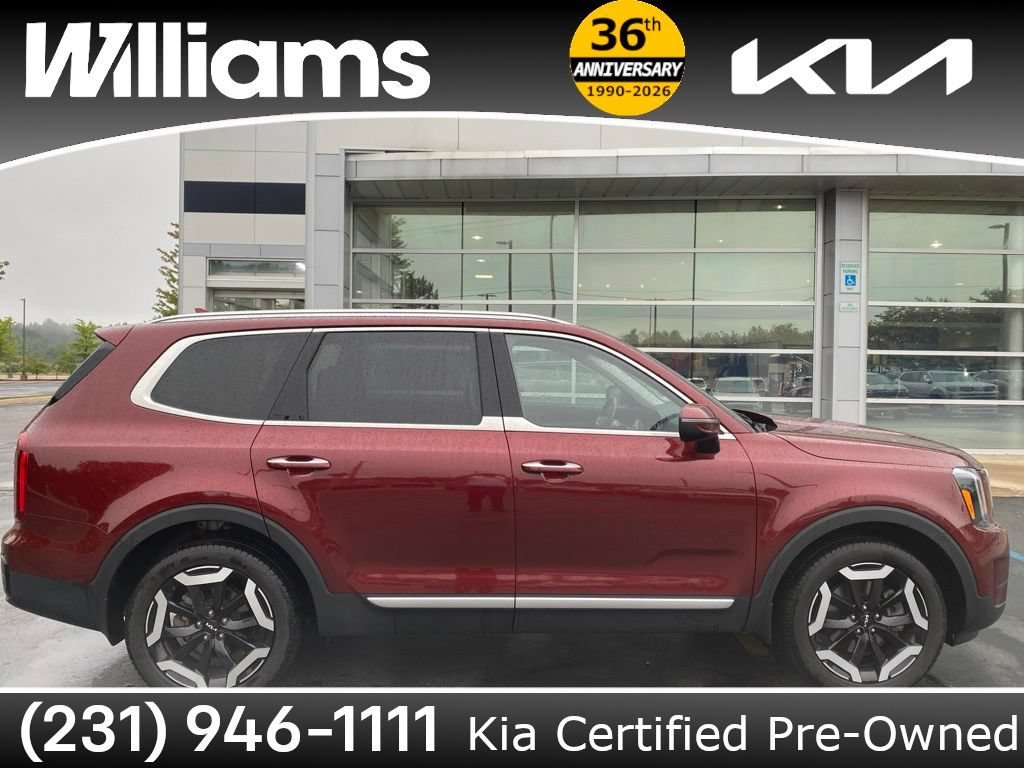 Used 2024 Dawning Red Kia S image 1