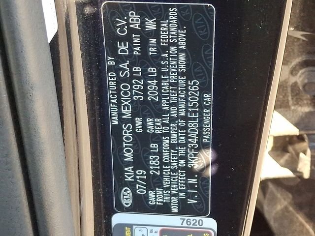 Used 2020 Black Kia GT-Line image 40