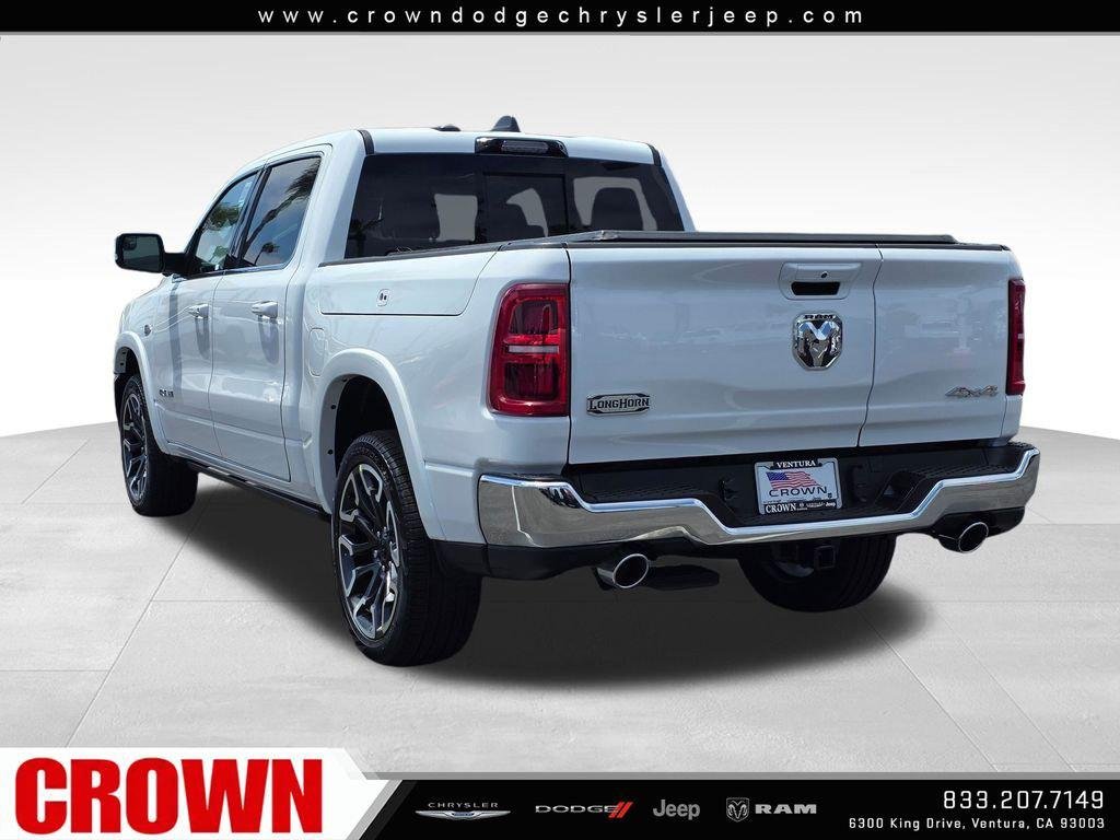 New 2026 Bright White Clear-Coat Exterior Paint RAM Limited Longhorn image 7