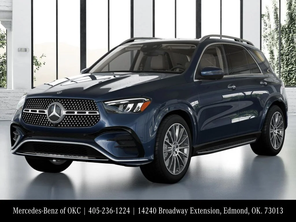New 2026 Blue Mercedes-Benz GLE 450 image 1