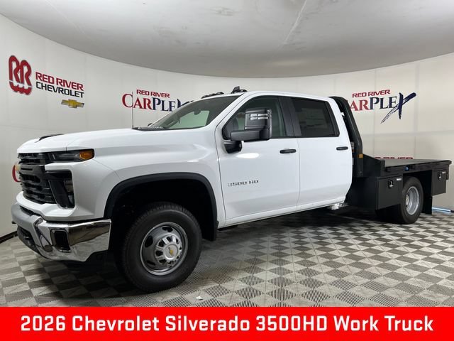 New 2026 Summit White Chevrolet Work Truck image 3