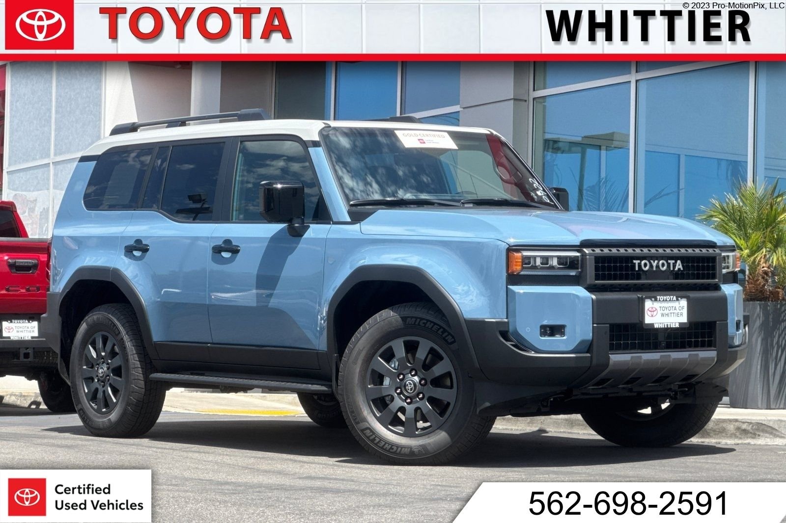 Certified Used 2027 Blue Toyota Base image 1