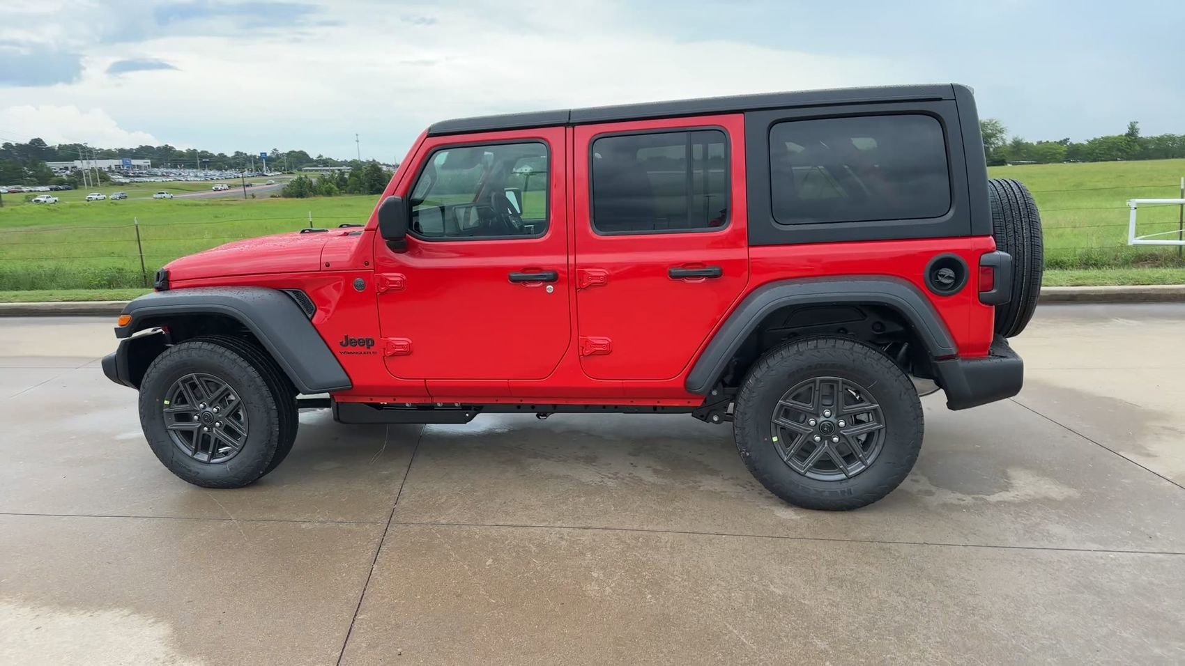New 2026 Firecracker Red Clearcoat Jeep Sport image 5
