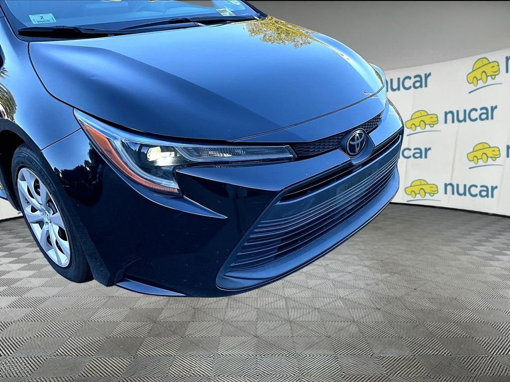 Certified Used 2024 Black Toyota LE image 8
