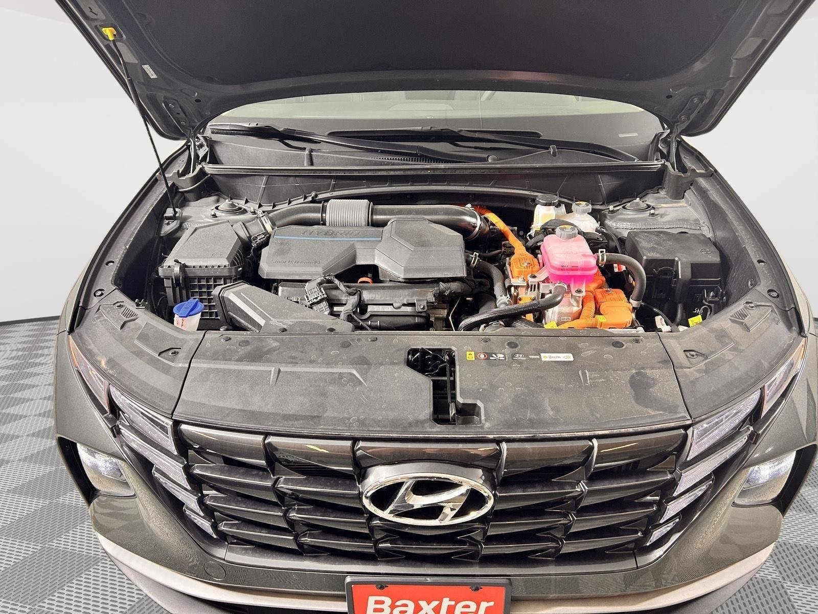 Used 2024 Shimmering Silver Hyundai Blue image 8