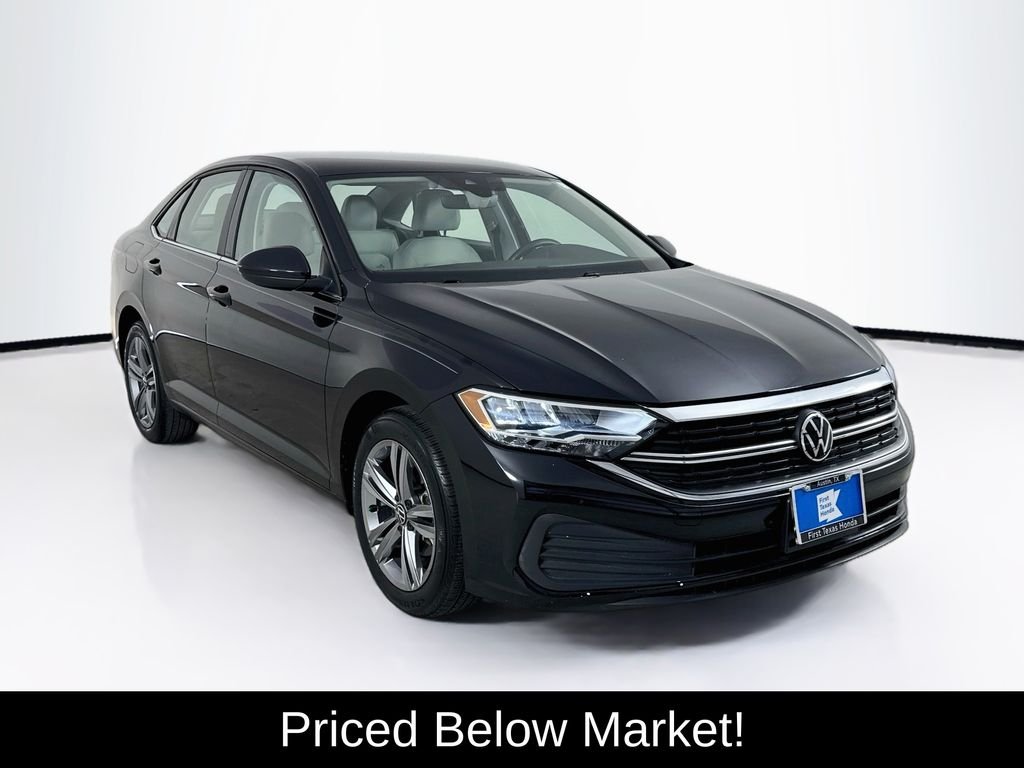 Used 2023 Deep Black Volkswagen 1.5T SE image 1