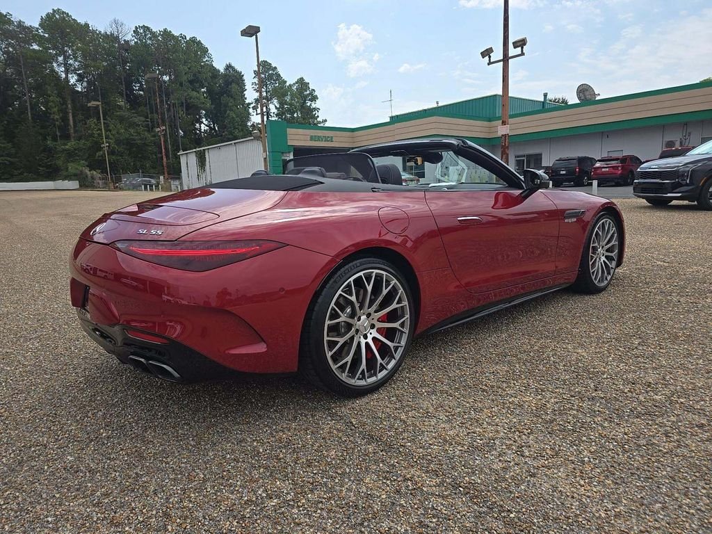 Certified Used 2022 Red Mercedes-AMG SL 55 AMG® image 3