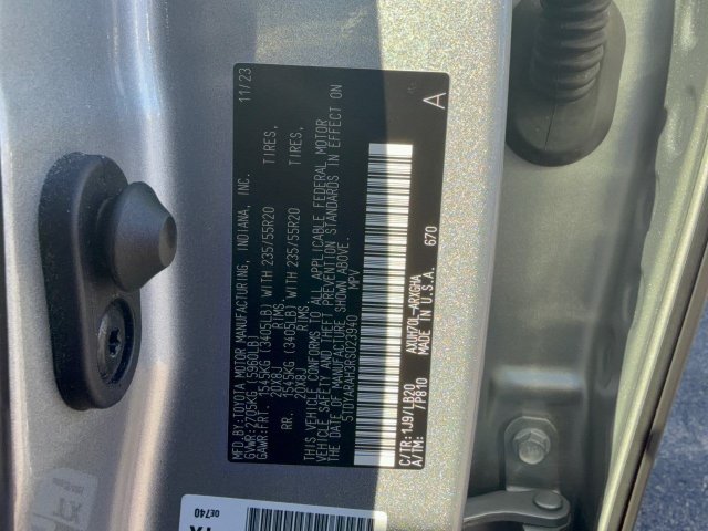 Certified Used 2024 Silver Toyota Limited image 34