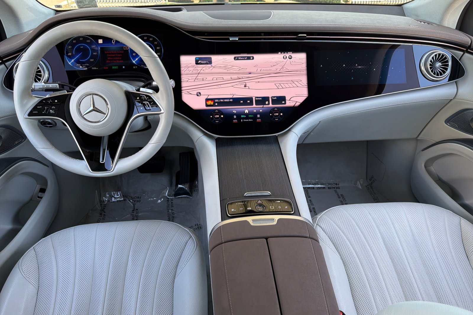 Certified 2024 Mercedes-Benz EQS SUV Base with VIN 4JGDM2DB4RA032305 for sale in Laguna Niguel, CA